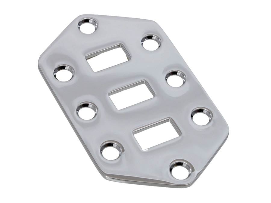 Allparts - AP0656010 - switch plate for Jaguar®, chrome