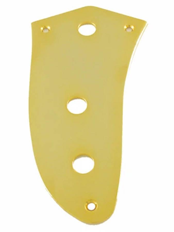 Allparts - AP0659002 - control plate for Jaguar®, gold