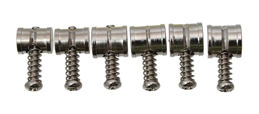 Allparts - BP2146001 - bridge saddles for Mustang®, 6pcs