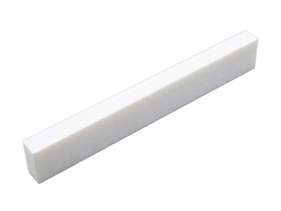 Allparts - BS0209000 - saddle, wide, bone 83x6x11mm