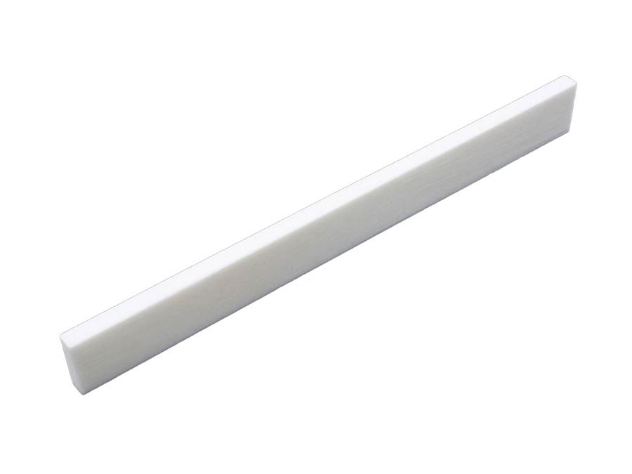 Allparts - BS0246B00 - bulk pack of acoustic guitar bone saddles, 105x3x11 mm, 15pcs