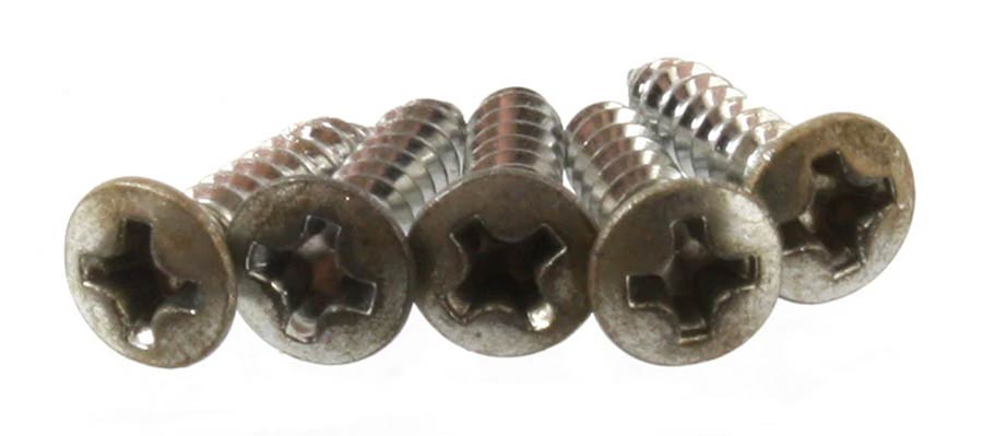 Allparts - GS0001B07 - bulk pack of pickguard screws, aged nickel, 100pcs