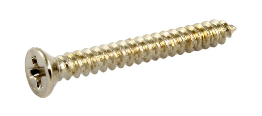 Allparts - GS0008B01 - bulk pack of humbucking ring screws, nickel, 100pcs