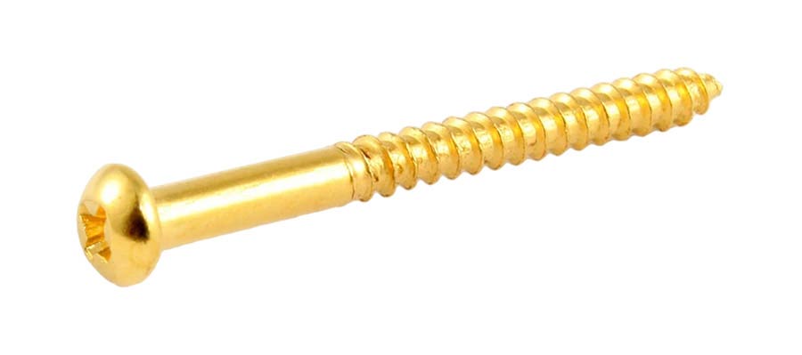 Allparts - GS0011002 - bass pickup screws, gold, 8pcs