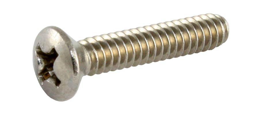 Allparts - GS0064B05 - bulk pack of pickup mounting screws, steel, 50pcs, springs not included