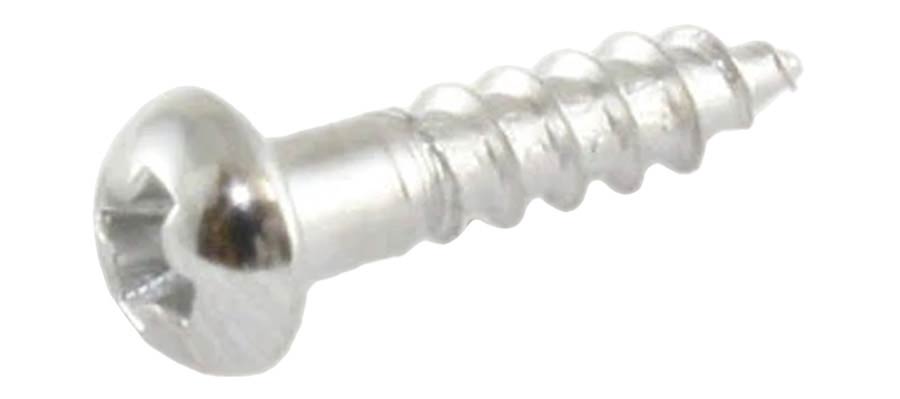 Allparts - GS3376010 - small tuner screws, chrome, 16pcs