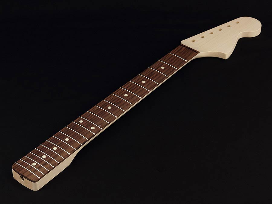 Allparts - JGRO - neck for Jaguar®, rosewood fretboard, 7,25" radius, 22 vintage frets, sanded/unfinished