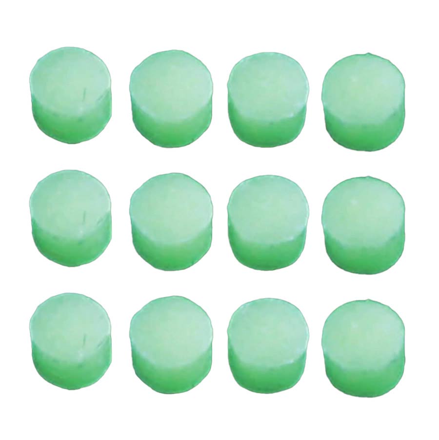 Allparts - LT5497000 - 2.3mm side dots, 12pcs, glow-in-the-dark