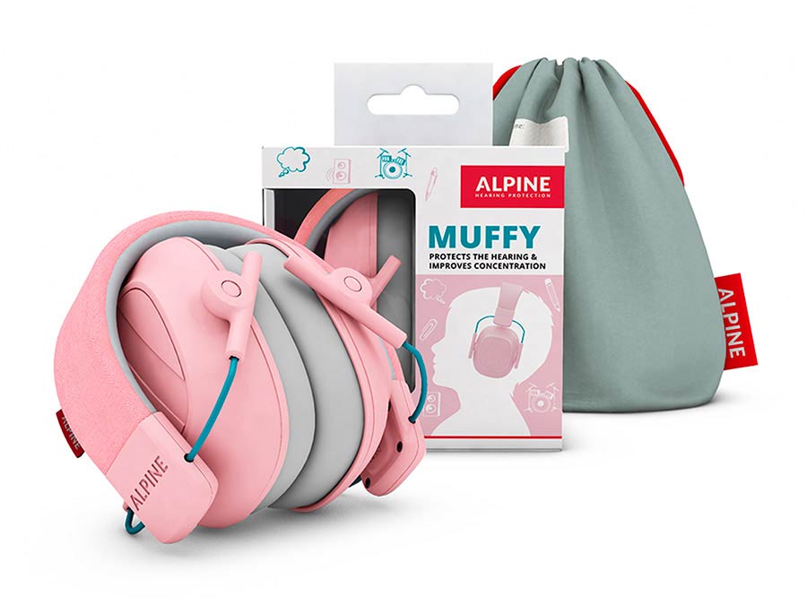 Muffy Kids earmuff, pink