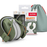 Alpine Hearing Protection - ALP-MUFF/GN - Muffy Kids earmuff – Earmuff, Green