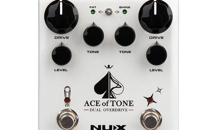 analog dual effects pedal overdrive ACE OF TONE