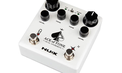 analog dual effects pedal overdrive ACE OF TONE