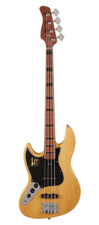 Sire Basses - V5 A4L/NT - lefty alder 4-string passive bass guitar natural – Guitar Natural