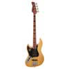 lefty alder 4-string passive bass guitar natural