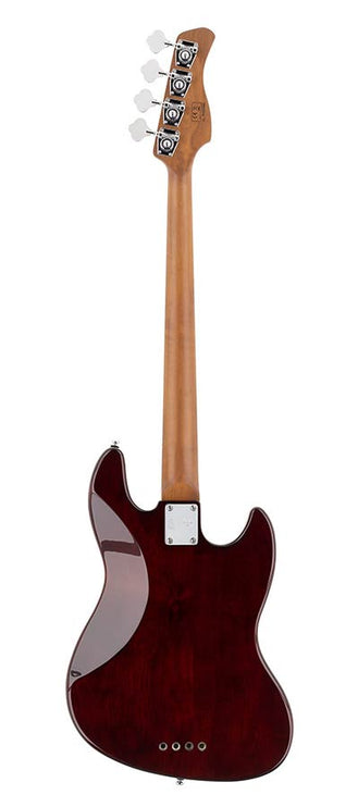 Sire Basses - V5 A4l/ts - Lefty Alder 4-String Passive Bass Guitar – Tobacco Sunburst