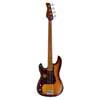 lefty alder 4-string passive bass guitar tobacco sunburst