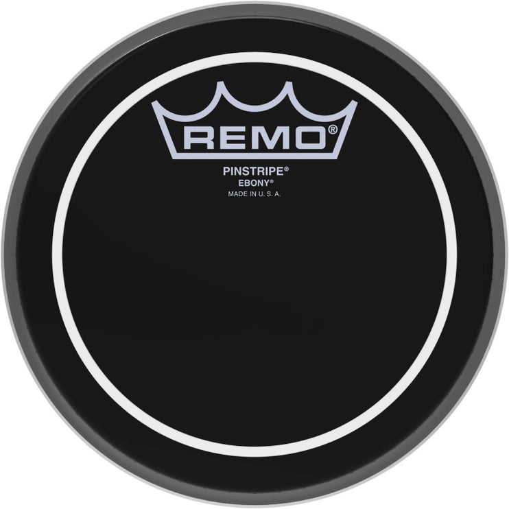 Remo - ES-0606-PS - 6" Ebony Pinstripe Tom Head