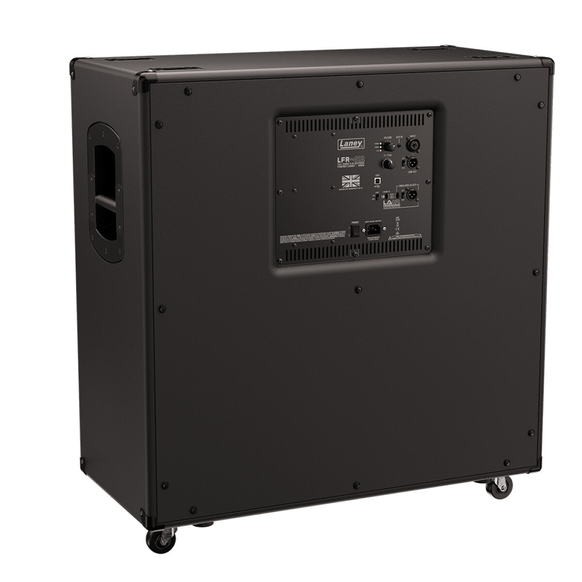 Laney LFR-412 full range flat response powered cabinet, 4 x 12"