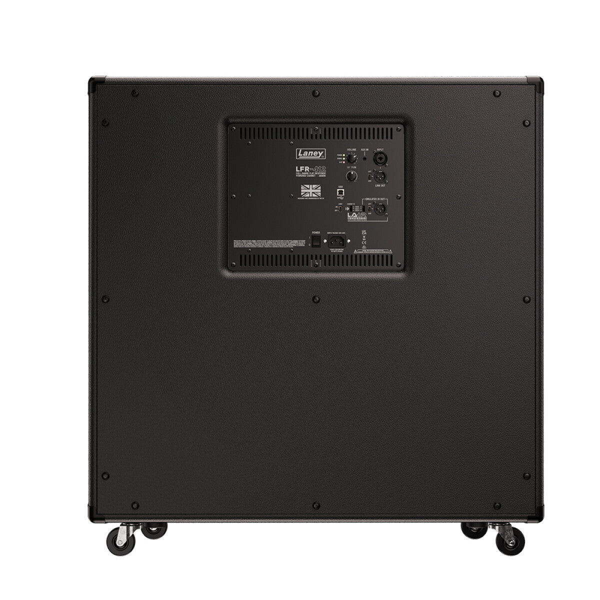 Laney LFR-412 full range flat response powered cabinet, 4 x 12"