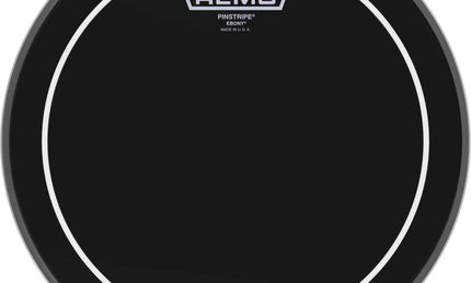 Remo - ES-0610-PS - 10" Ebony Pinstripe Tom/ Snare head