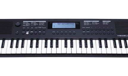 keyboard, 49 touch sensitive mini-size keys, auto chord, 1 X 2,5 watt