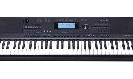 digital workstation, 61 touch sensitive keys, 2 x 25 watt + 2 x 15 watt