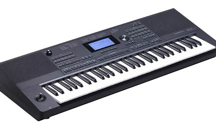 digital workstation, 61 touch sensitive keys, 2 x 25 watt + 2 x 15 watt