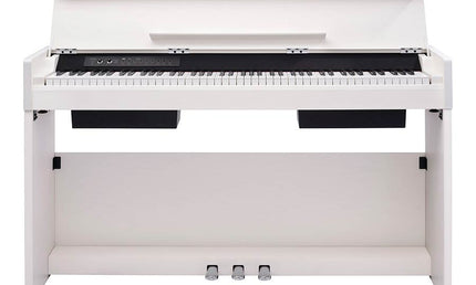 digital compact piano, 88 keys graded hammer action (K6s), 2 x 20 watt - white satin