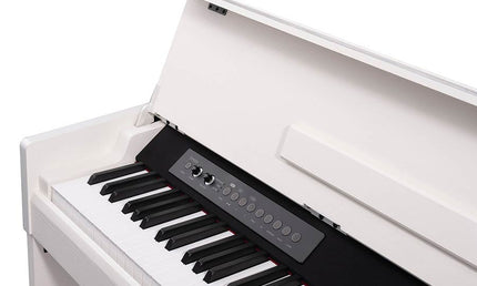 digital compact piano, 88 keys graded hammer action (K6s), 2 x 20 watt - white satin