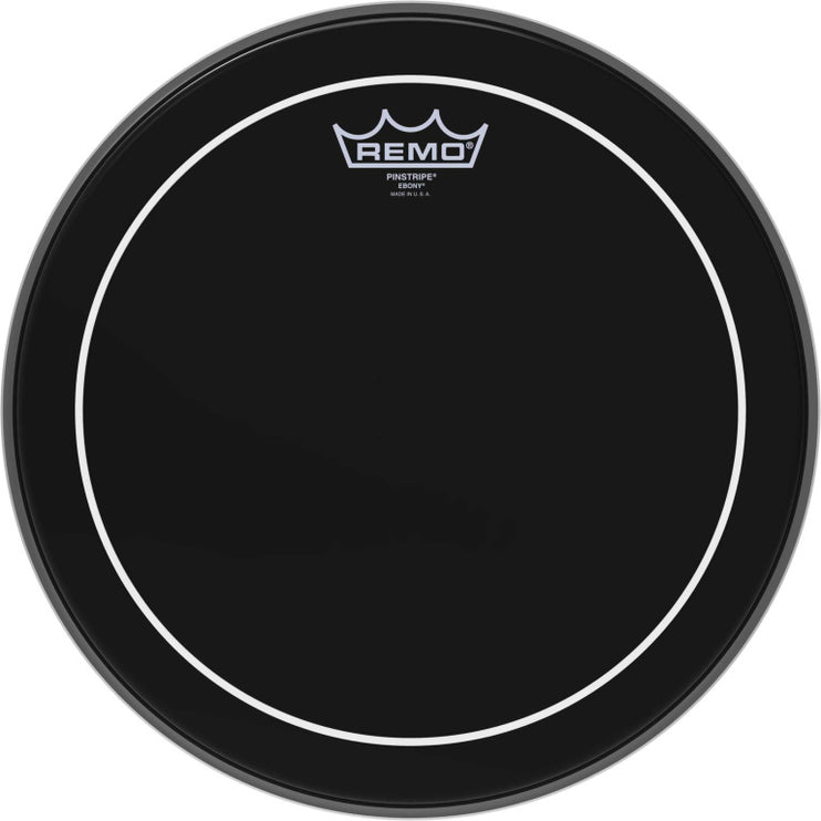 Remo - ES-0613-PS - 13" Ebony Pinstripe Tom/ Snare head