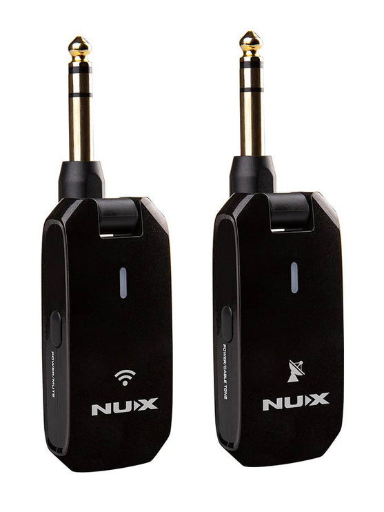 5.8 GHz wireless system for guitar, jack plug transmitter and receiver