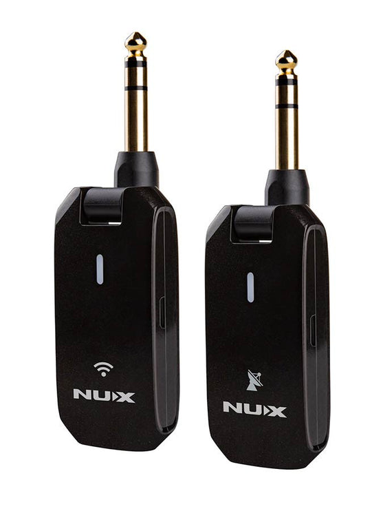 5.8 GHz wireless system for guitar, jack plug transmitter and receiver