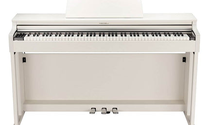 digital home piano, 88 keys graded hammer action (K6s), 2 x 20 watt - white satin