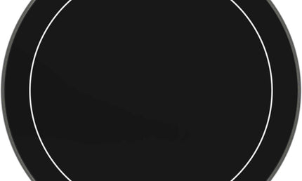 Remo - ES-1624-PS - 24" Ebony Pinstripe Bass Drum Head