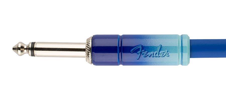 Fender - 990810210 - 10Ft Ombré Cable, Belair Blue