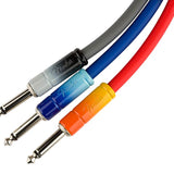 Fender - 990810210 - 10Ft Ombré Cable, Belair Blue