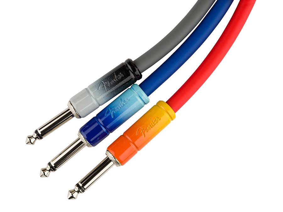 Fender - 990810248 - 10Ft Ombré Cable, Silver Smoke