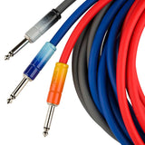 Fender - 990810248 - 10Ft Ombré Cable, Silver Smoke