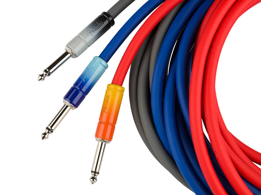 Fender - 990810248 - 10Ft Ombré Cable, Silver Smoke