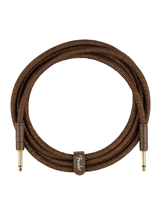Fender - 990910007 - Paramount 10Ft Acoustic Instrument Cable, Brown