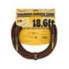 Paramount 18.6' acoustic instrument cable, brown