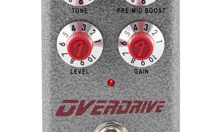 Hammertone™ Overdrive, effects pedal for guitar or bass