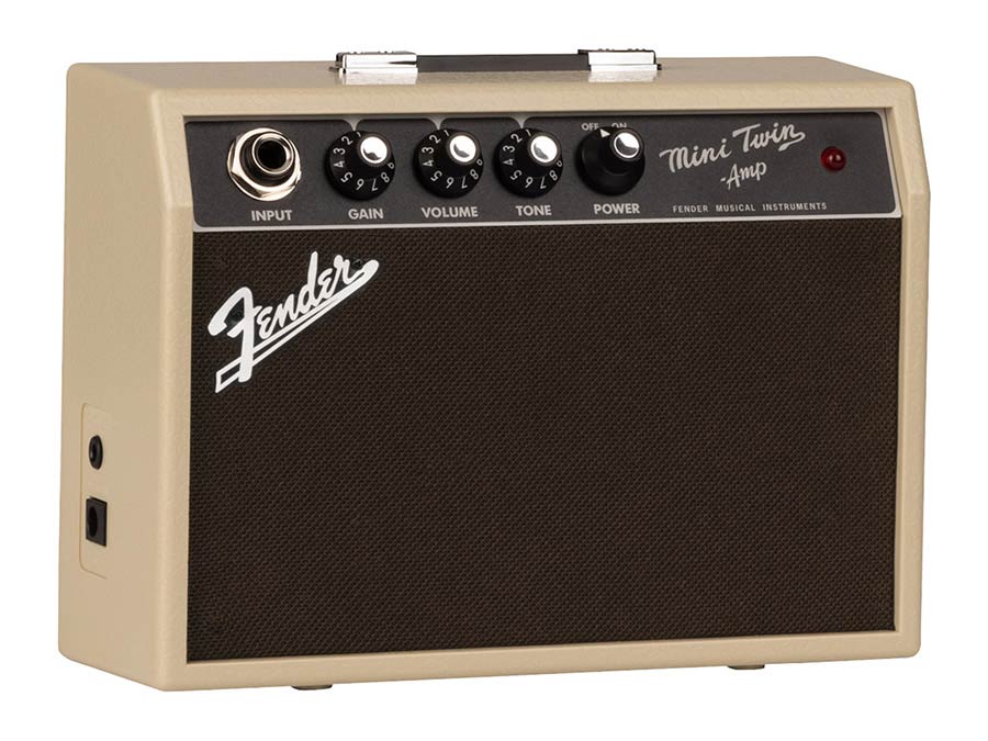 Fender - 234812082 - Battery Amp Mini '65 Twin Amp, Blonde, 1W, 2X3" Speakers