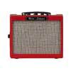 battery amp mini Deluxe Amp, red, plastic housing, 1W, 1x3" speaker