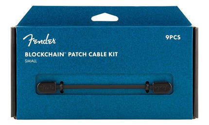 Blockchain patch cable kit, black, small