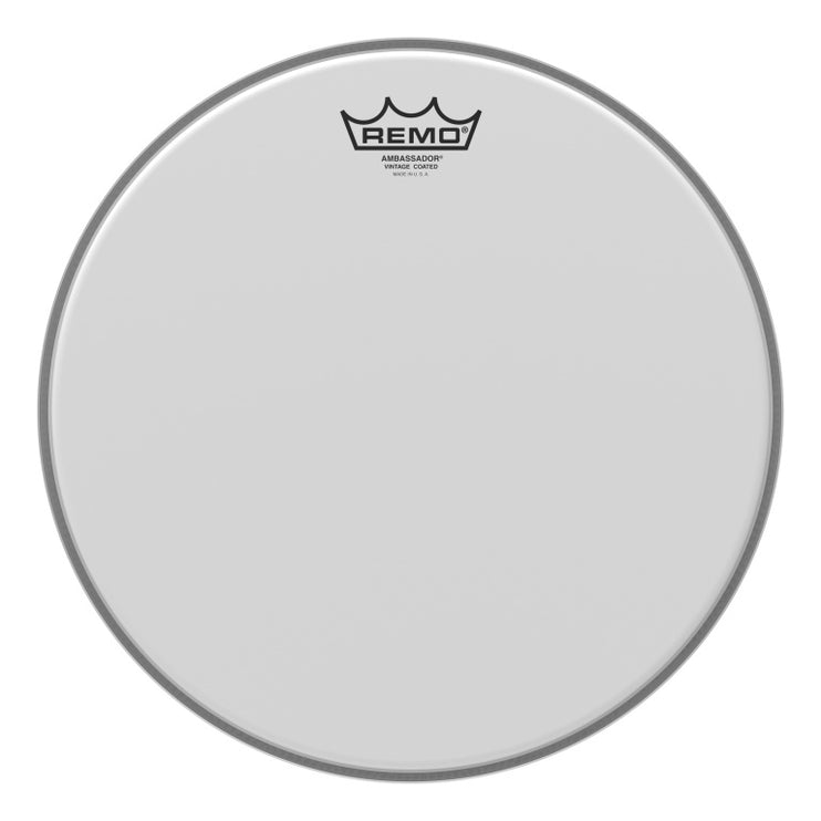 Remo - VA-0113-00 - 13" Vintage-A Ambassador Coated Tom head
