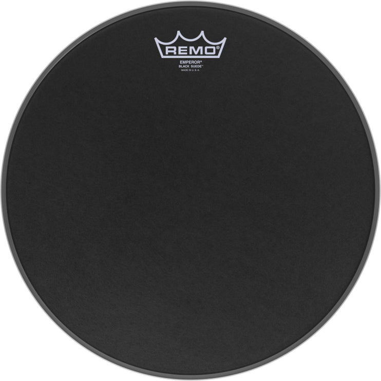 Remo - BE-0813-ES - 14" Black Suede Emperor Tom/ Snare head