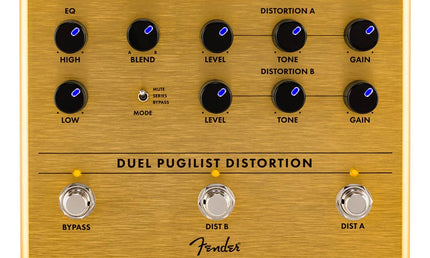 Duel Pugilist Distortion, effects pedal for guitar or bass