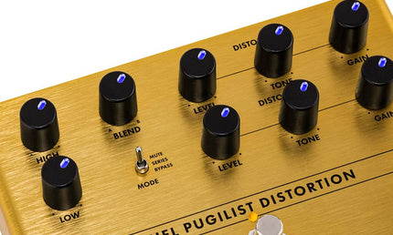 Duel Pugilist Distortion, effects pedal for guitar or bass