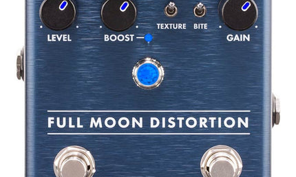 Full Moon Distortion, effects pedal for guitar or bass